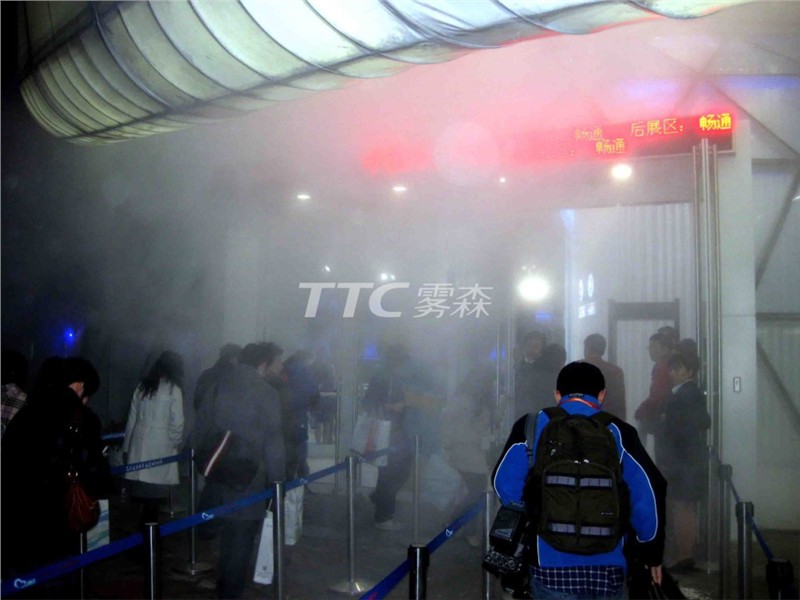 供应TTC雾森韩国馆设备